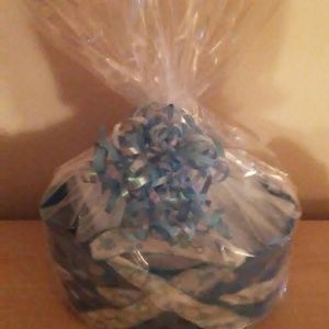 Baby Boy "Baby's First Christmas" Gift Basket